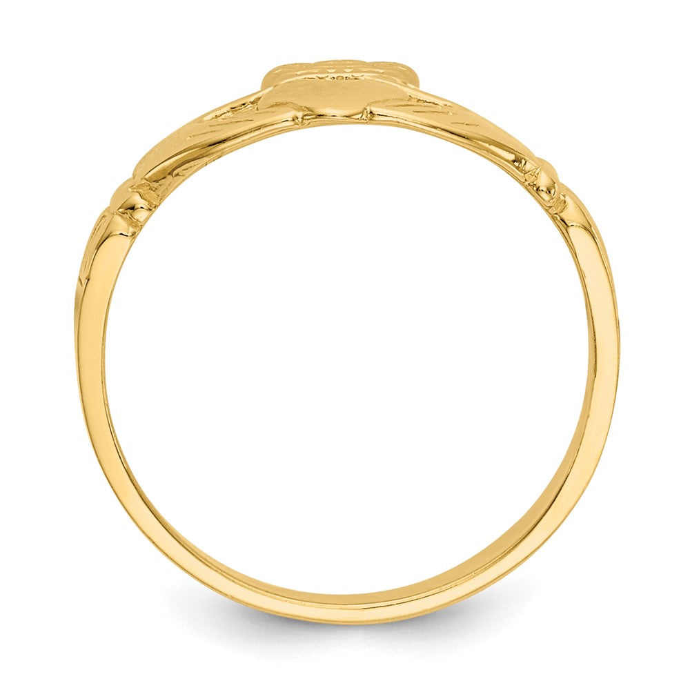 14k Claddagh Size 3 Baby / Childs Ring