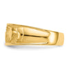 Gold Polished Claddagh Rings