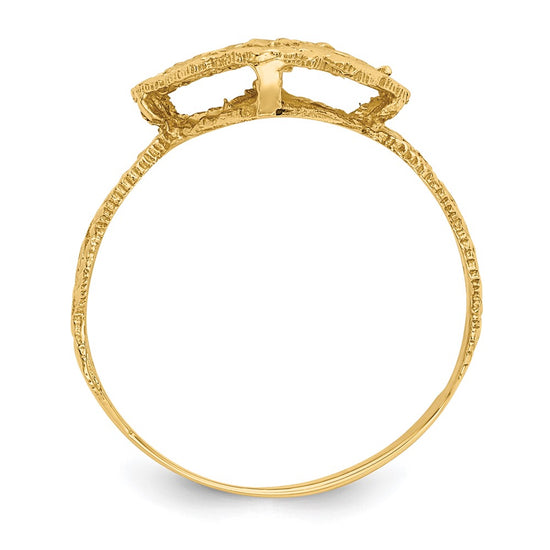 Gold Polished Fashion Rings