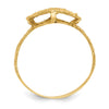 Gold Polished Fashion Rings