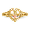 Gold Polished Sweet 15 Rings