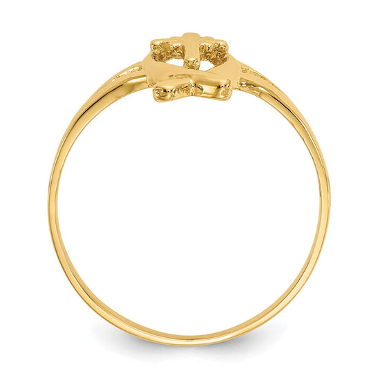 Gold Polished Religious Rings