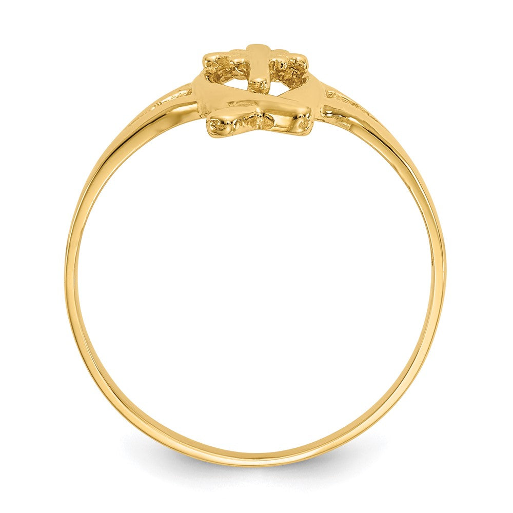 Gold Polished Religious Rings