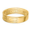 14K Footprints In The Sand Ring