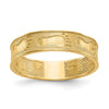 14K Footprints In The Sand Ring