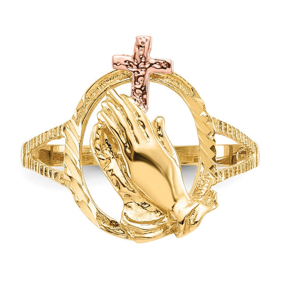 Gold Polished Religious Rings