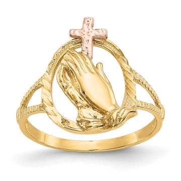 Gold Polished Religious Rings