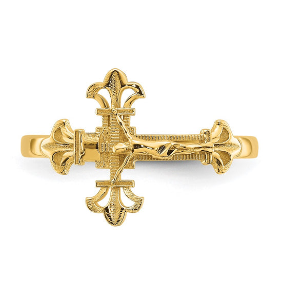 Gold Polished Religious Rings