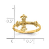 Gold Polished Religious Rings