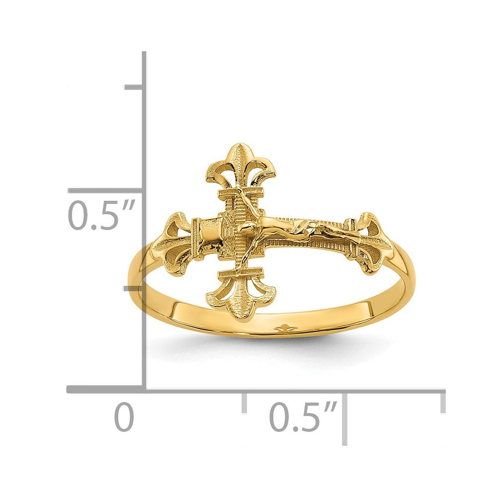 Gold Polished Religious Rings