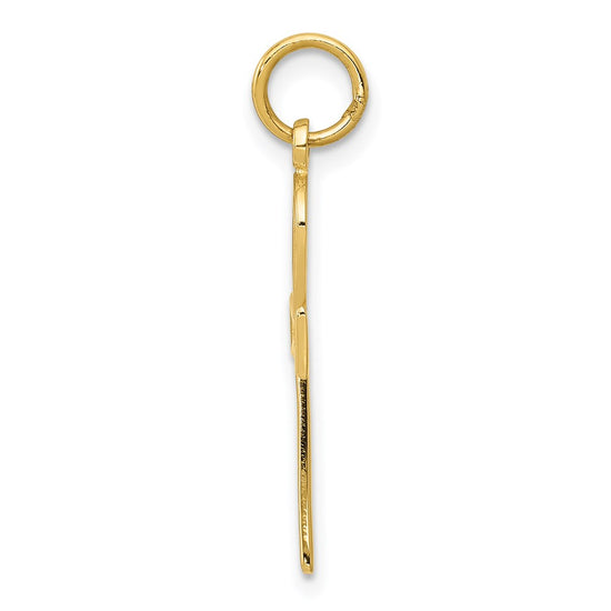 Gold Ankh Cross Pendant