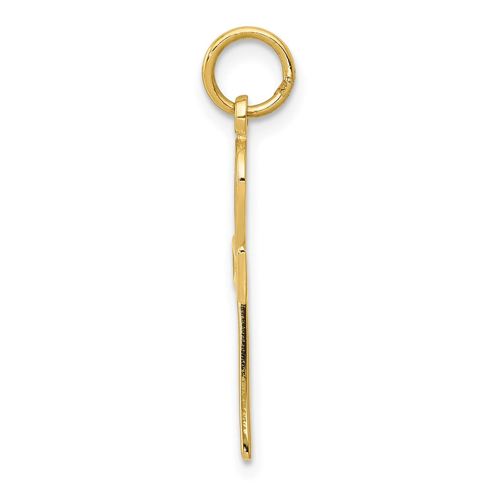 Gold Ankh Cross Pendant