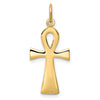 Gold Ankh Cross Pendant