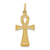 Gold Ankh Cross Pendant