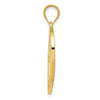 14k Mother and Child in Heart Pendant