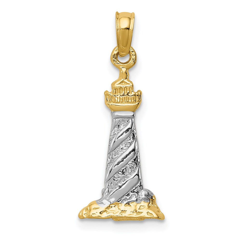 Gold Polished St. Augustine Pendant