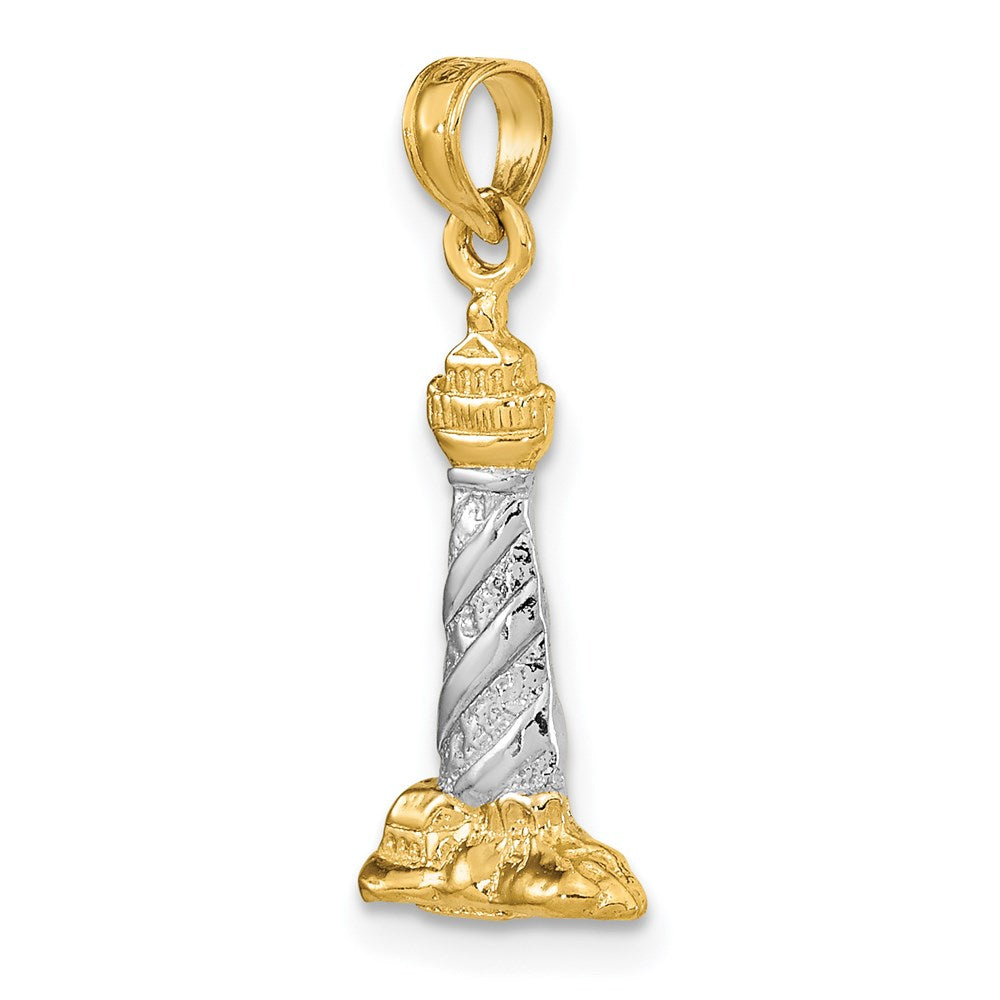 Gold Polished St. Augustine Pendant
