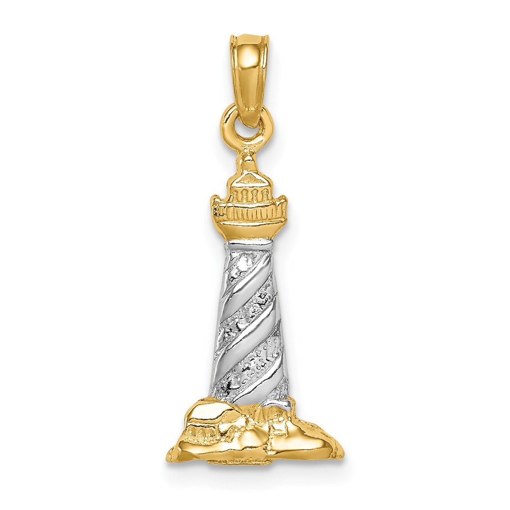 Gold Polished St. Augustine Pendant