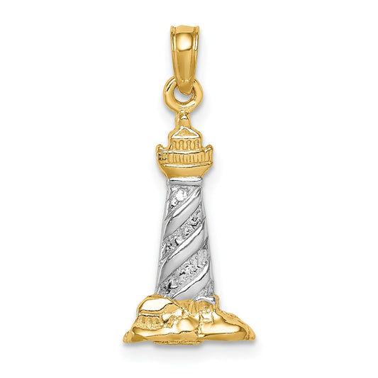 Gold Polished St. Augustine Pendant