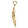 Gold Polished Filigree Pendants