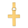 Gold Polished Latin Cross Pendant