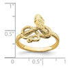 14K Polished Snake Ring