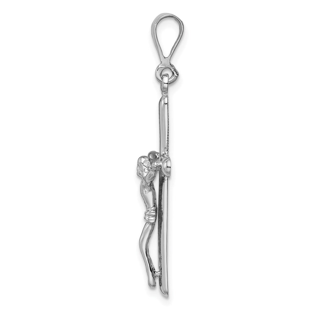 Gold Crucifix Cross Pendant