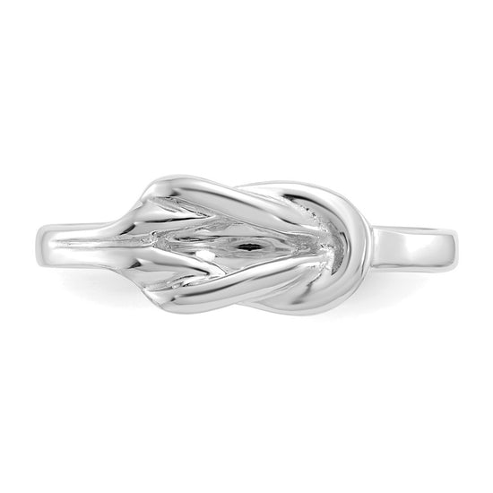 Gold Polished Knot Rings