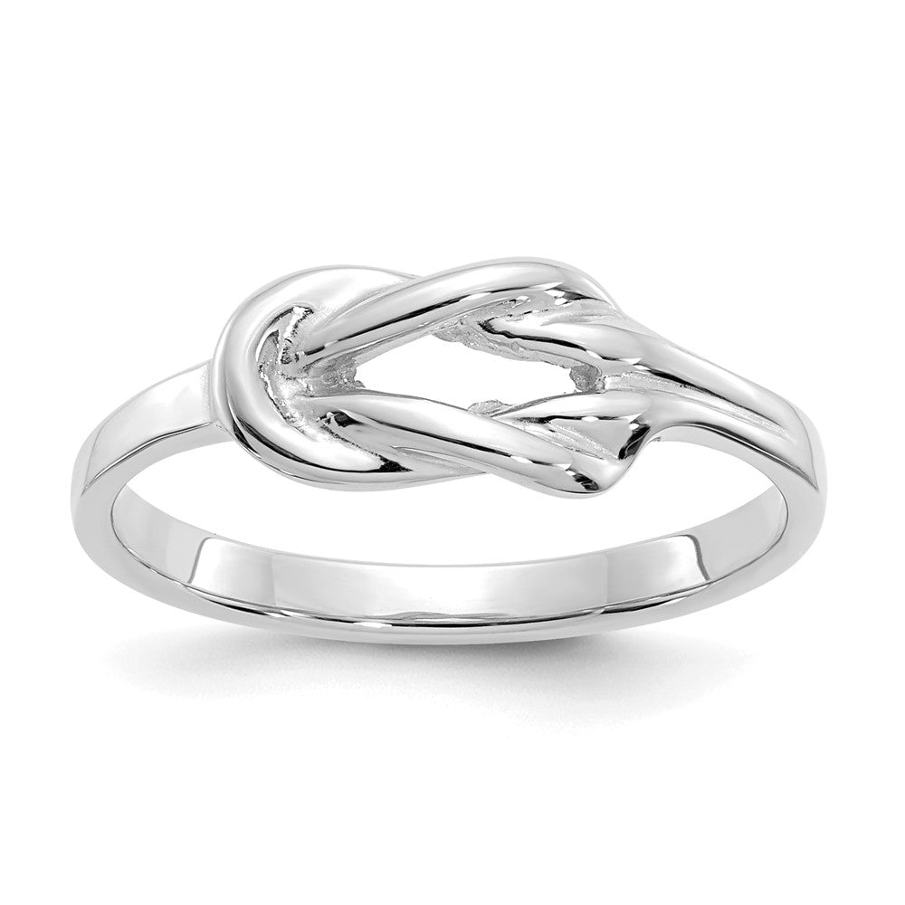 Gold Polished Knot Rings