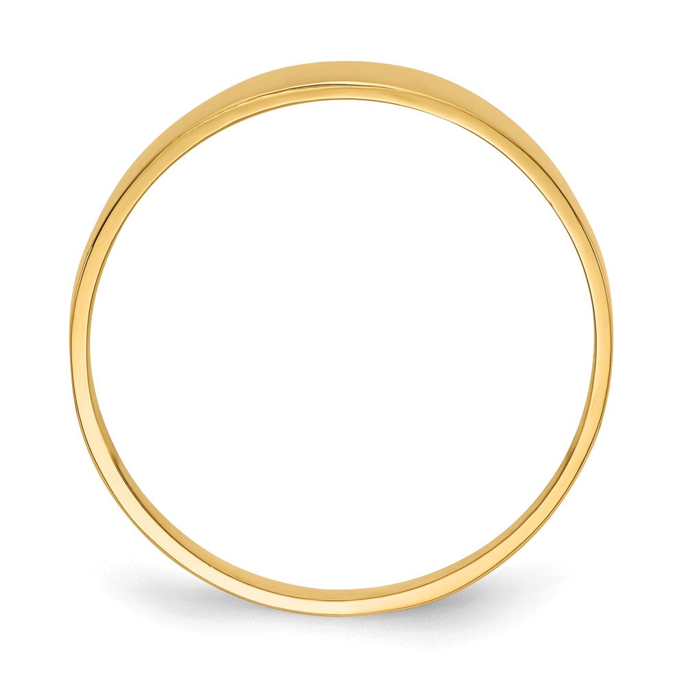 Gold Polished Classic Rings
