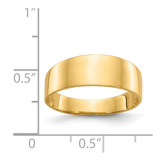 Gold Polished Classic Rings