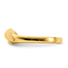 14K Polished Freeform Ring