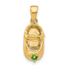 Birthstone Engraveable Baby Shoe Charms