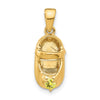 Birthstone Engraveable Baby Shoe Charms