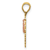 14k Two-tone 15 Our Lady of Guadalupe Pendant