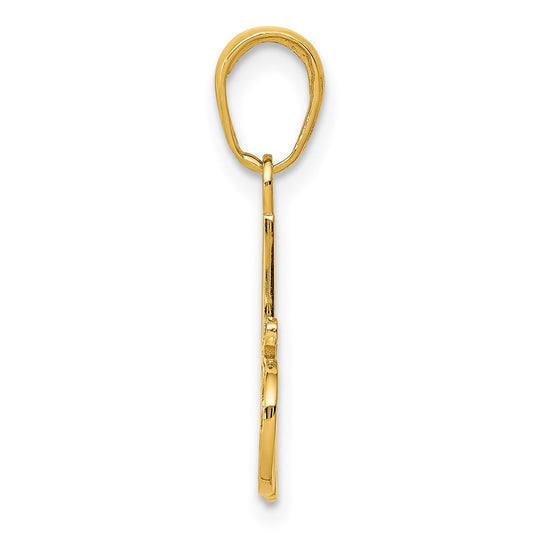14k #1 NANA Charm