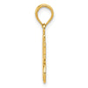 14k #1 GREAT GRANDMOTHER Charm