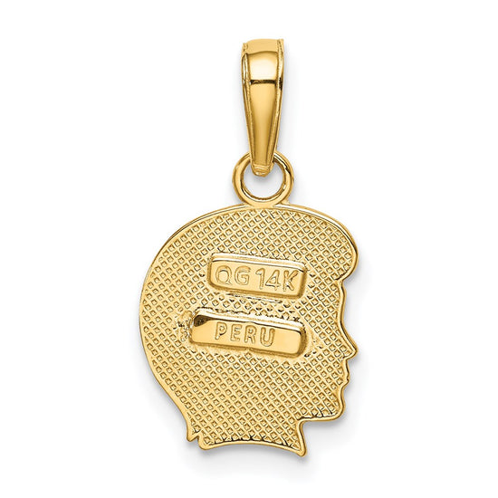Gold Polished Child Pendants