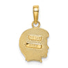 Gold Polished Child Pendants