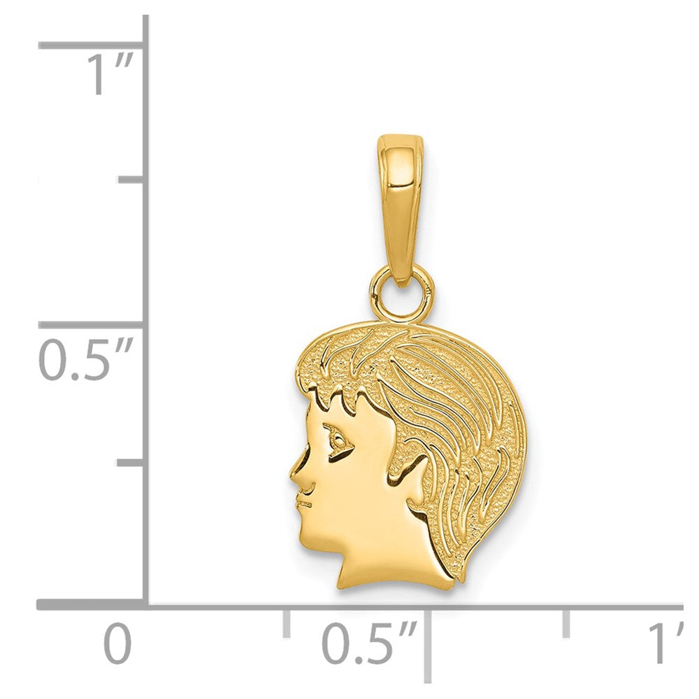 Gold Polished Child Pendants