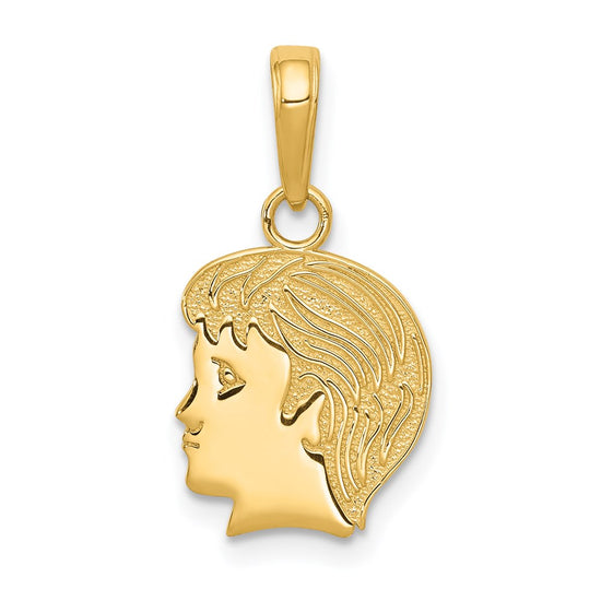 Gold Polished Child Pendants