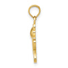 Gold Little Girl Charm