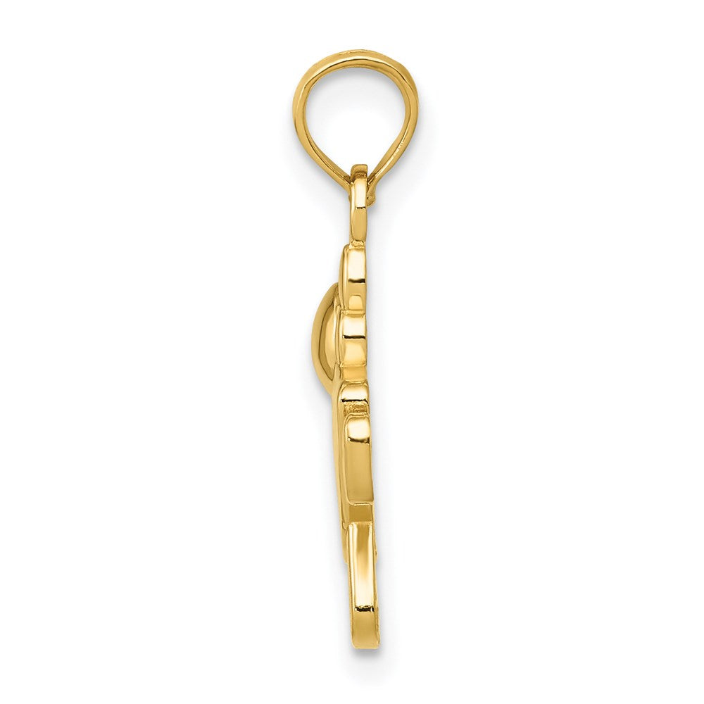 Gold Little Girl Charm