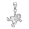 Gold Little Girl Charm