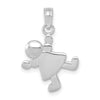 Gold Little Girl Charm