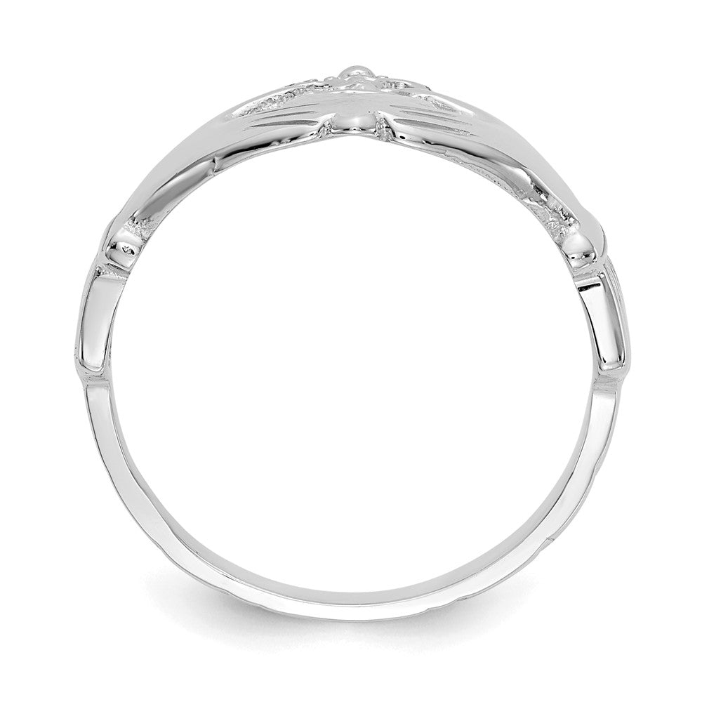 Gold Polished Claddagh Rings