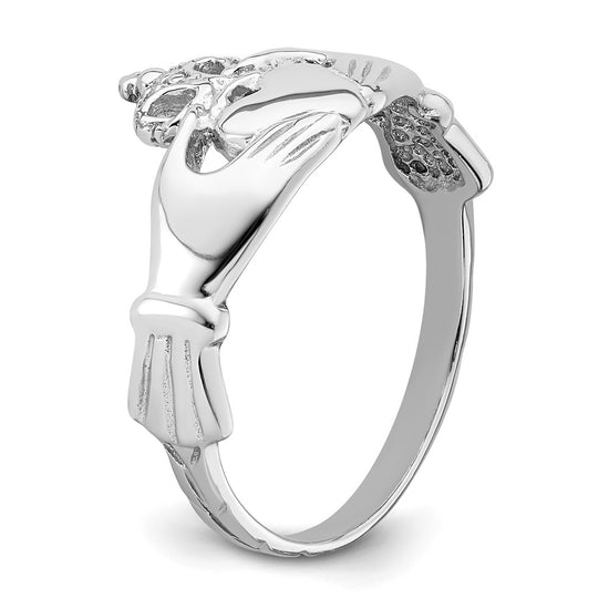 Gold Polished Claddagh Rings