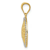 Gold Polished Filigree Pendants