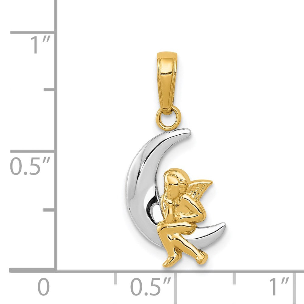 Gold Polished Celestial Pendants
