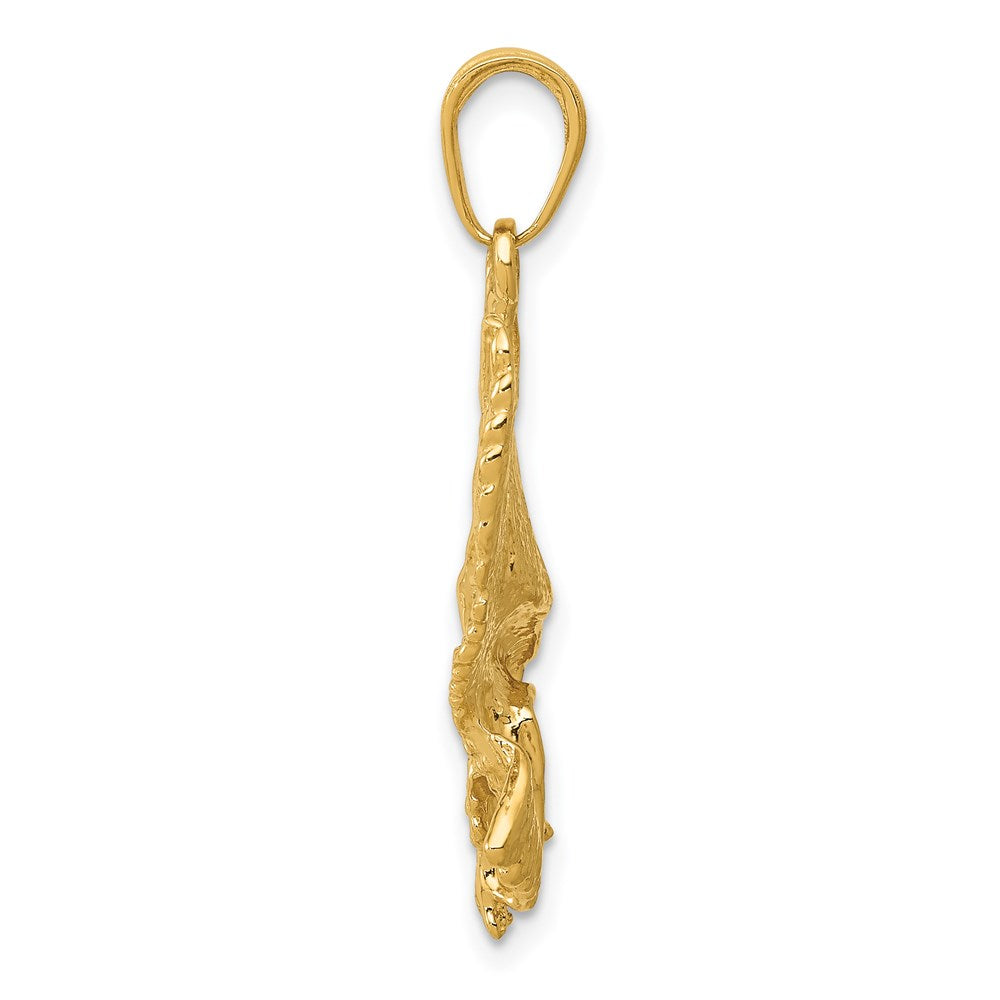 Gold Polished Eagle Pendants